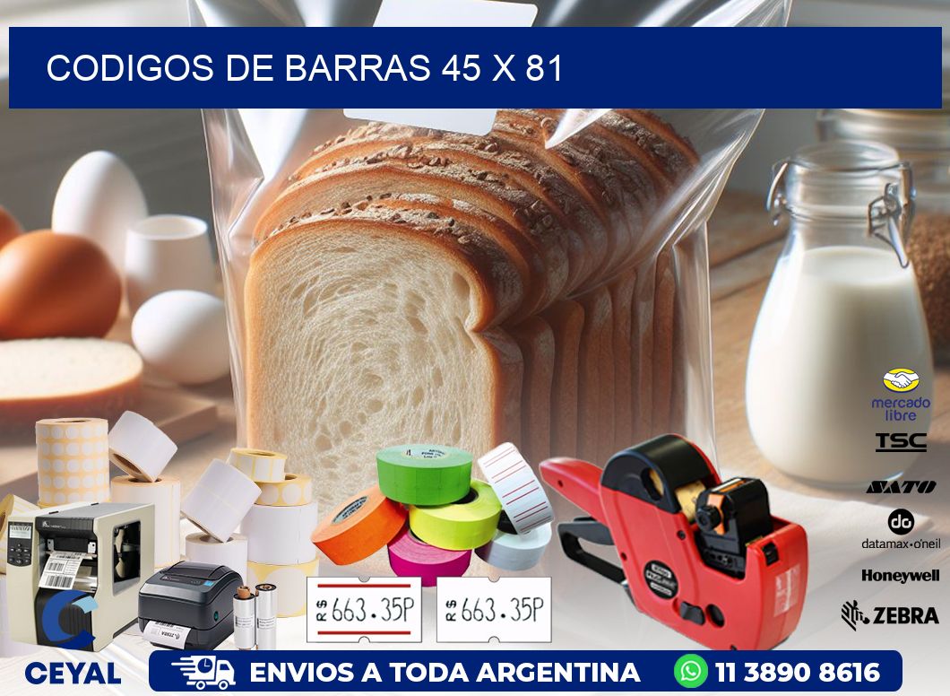 codigos de barras 45 x 81