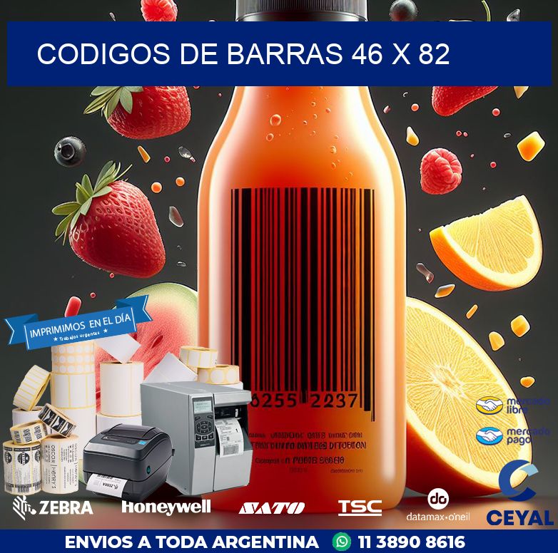 codigos de barras 46 x 82