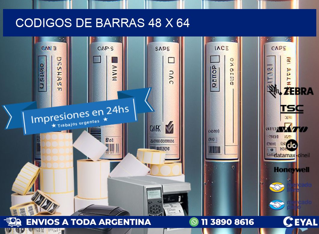 codigos de barras 48 x 64