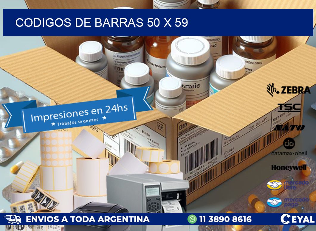 codigos de barras 50 x 59