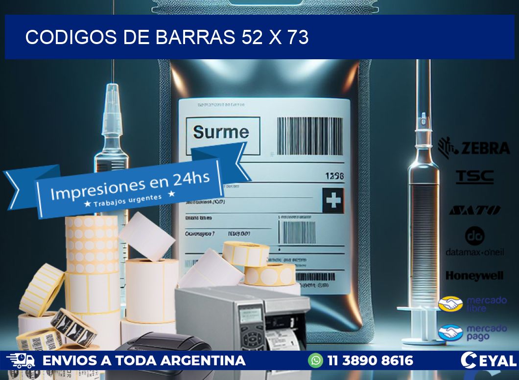 codigos de barras 52 x 73