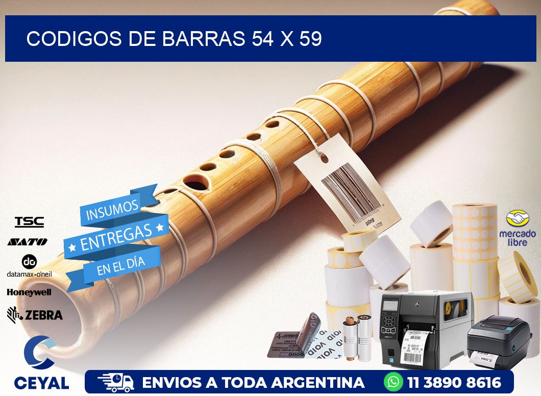 codigos de barras 54 x 59