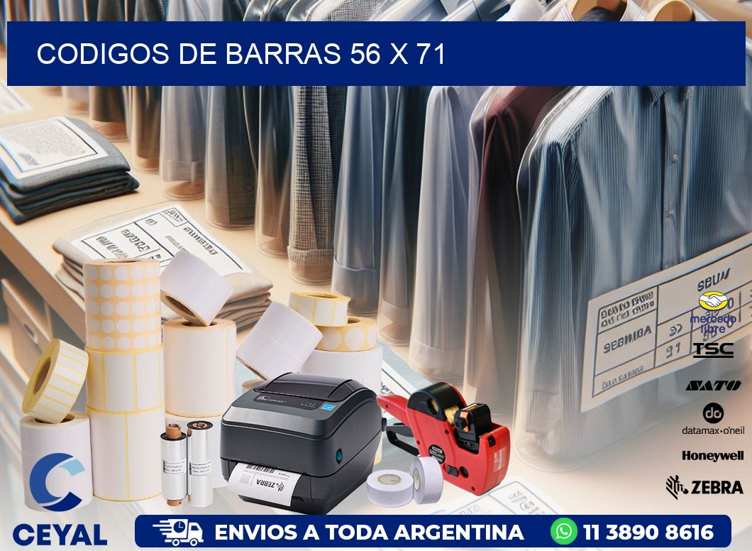 codigos de barras 56 x 71