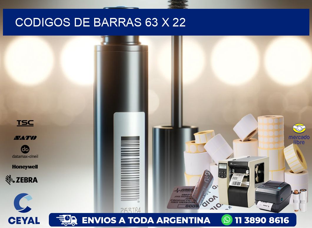 codigos de barras 63 x 22