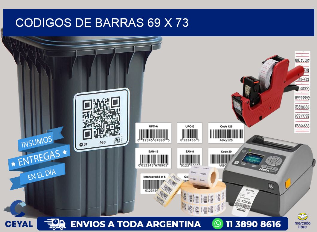 codigos de barras 69 x 73