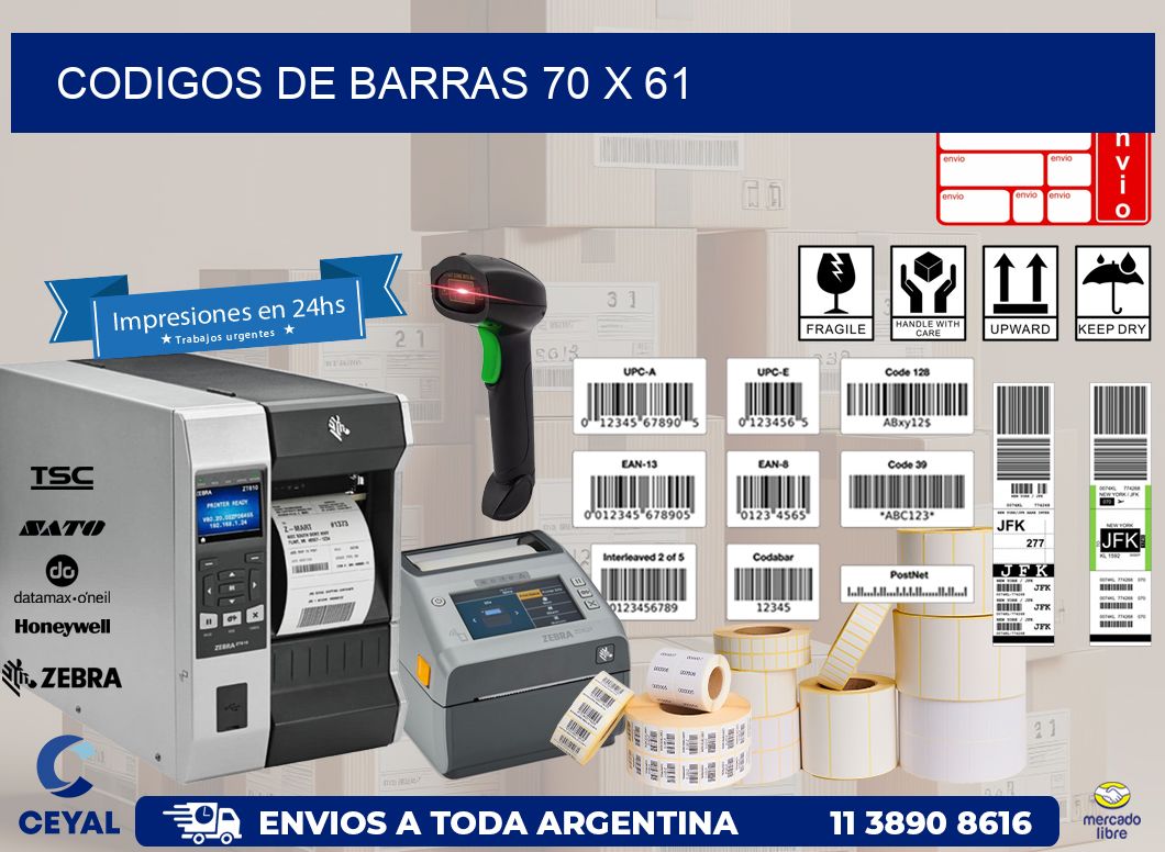 codigos de barras 70 x 61