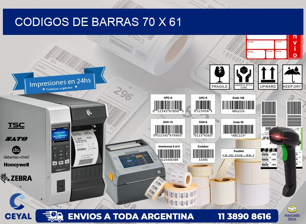 codigos de barras 70 x 61