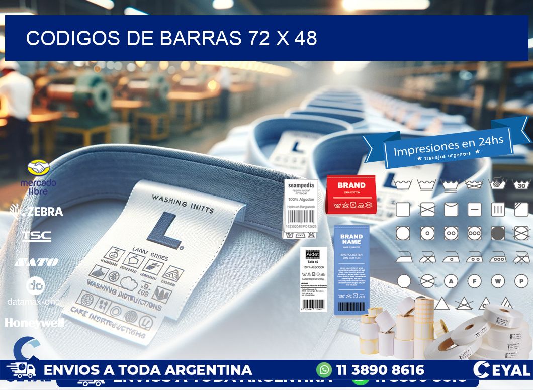 codigos de barras 72 x 48