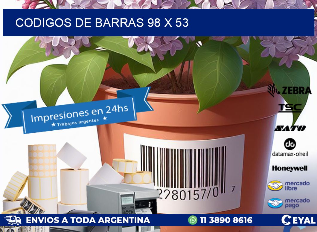 codigos de barras 98 x 53