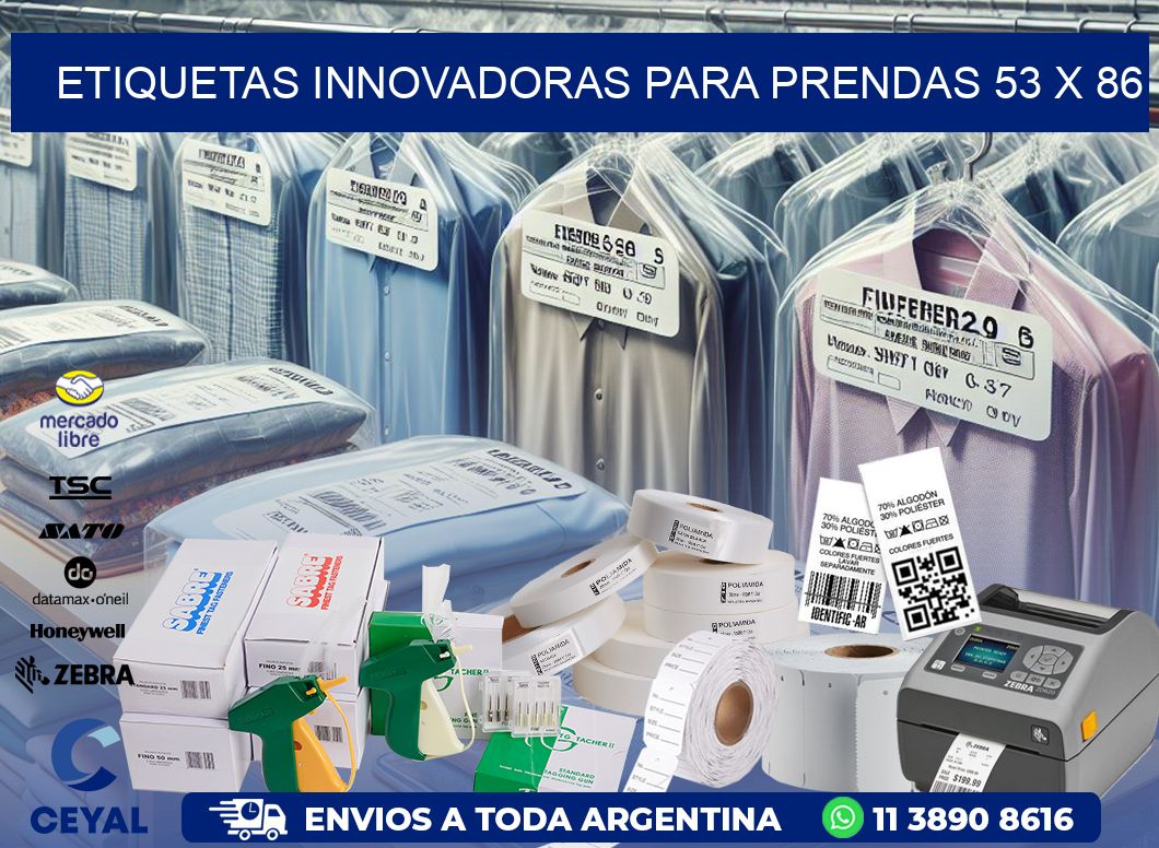 ETIQUETAS INNOVADORAS PARA PRENDAS 53 x 86