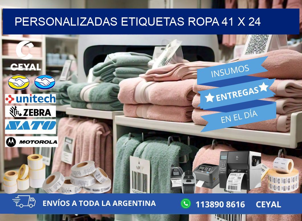 PERSONALIZADAS ETIQUETAS ROPA 41 x 24