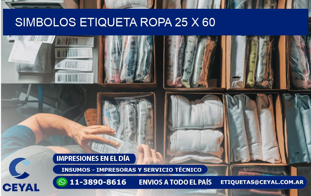 SIMBOLOS ETIQUETA ROPA 25 x 60