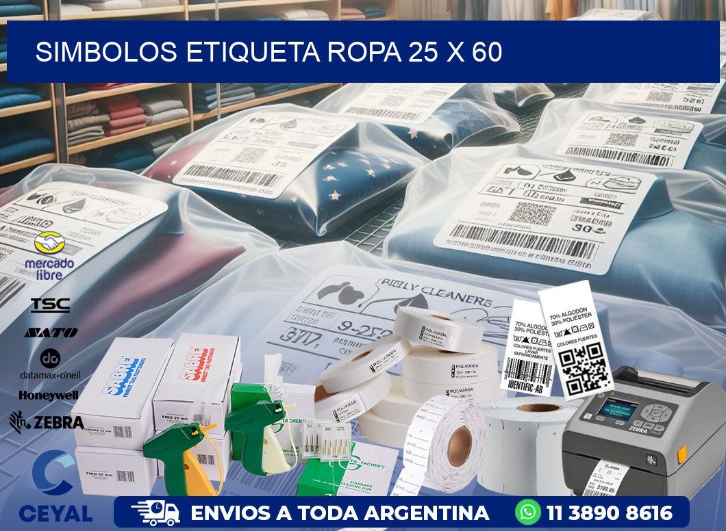 SIMBOLOS ETIQUETA ROPA 25 x 60