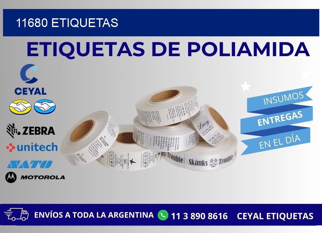 11680 ETIQUETAS