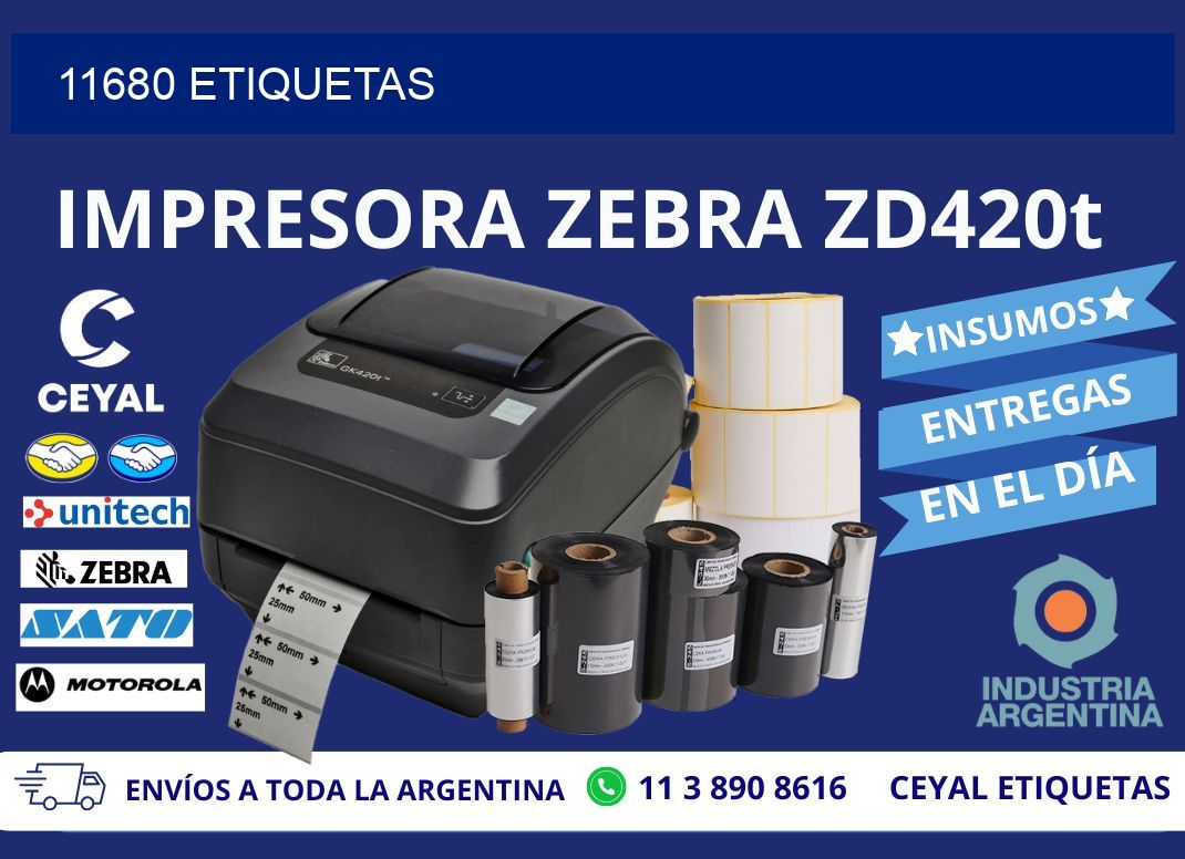 11680 ETIQUETAS