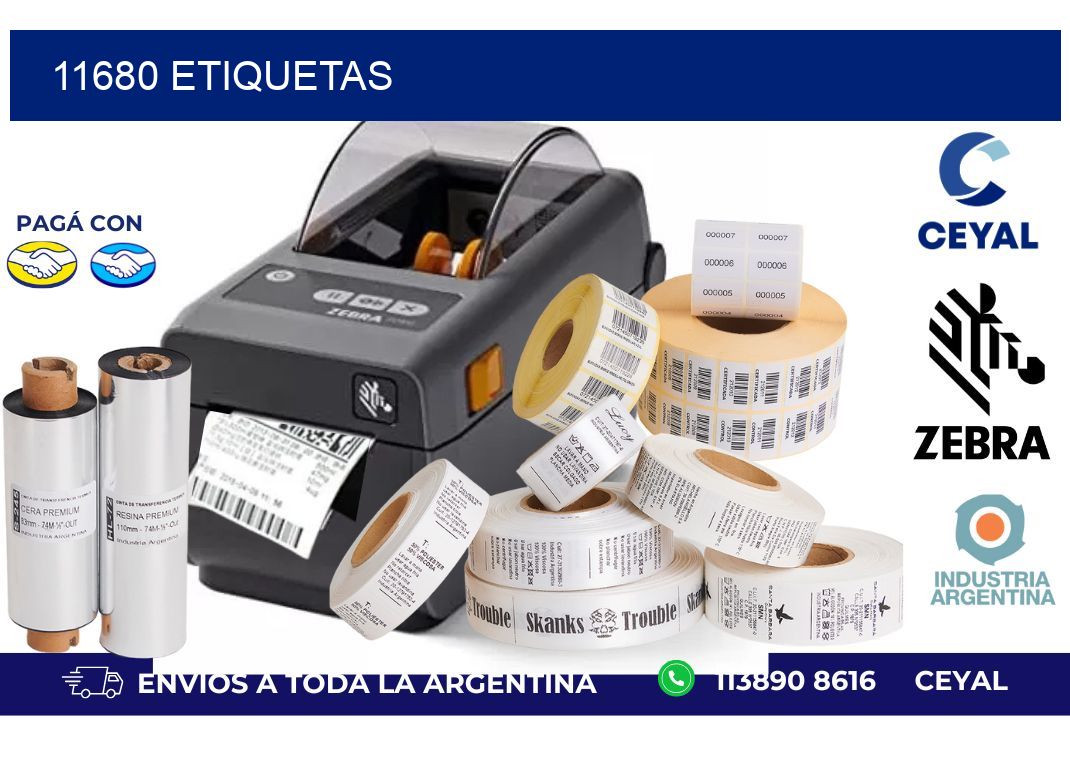 11680 ETIQUETAS
