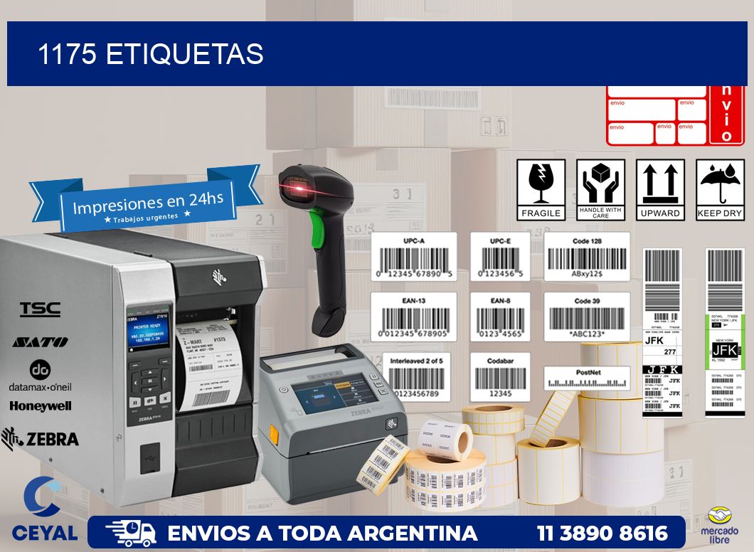 1175 ETIQUETAS