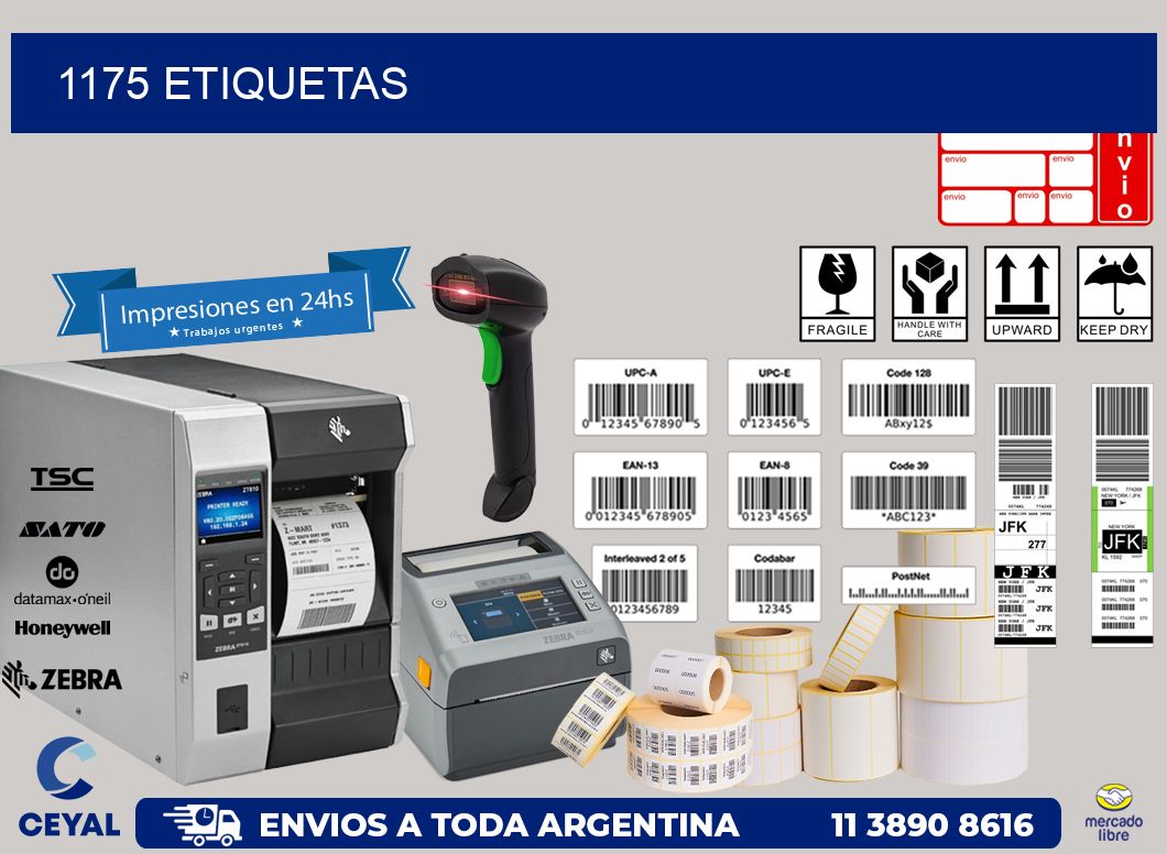1175 ETIQUETAS
