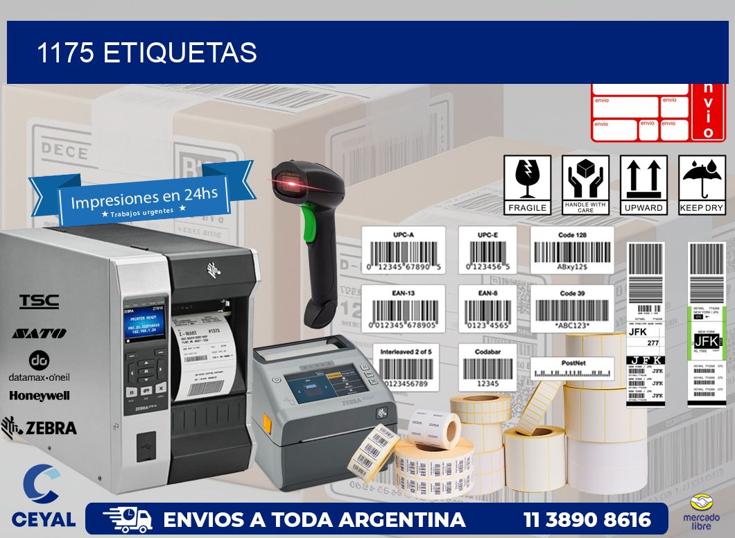1175 ETIQUETAS