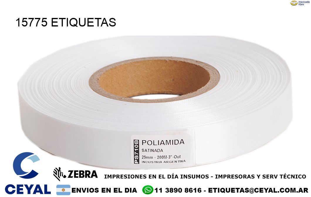 15775 ETIQUETAS
