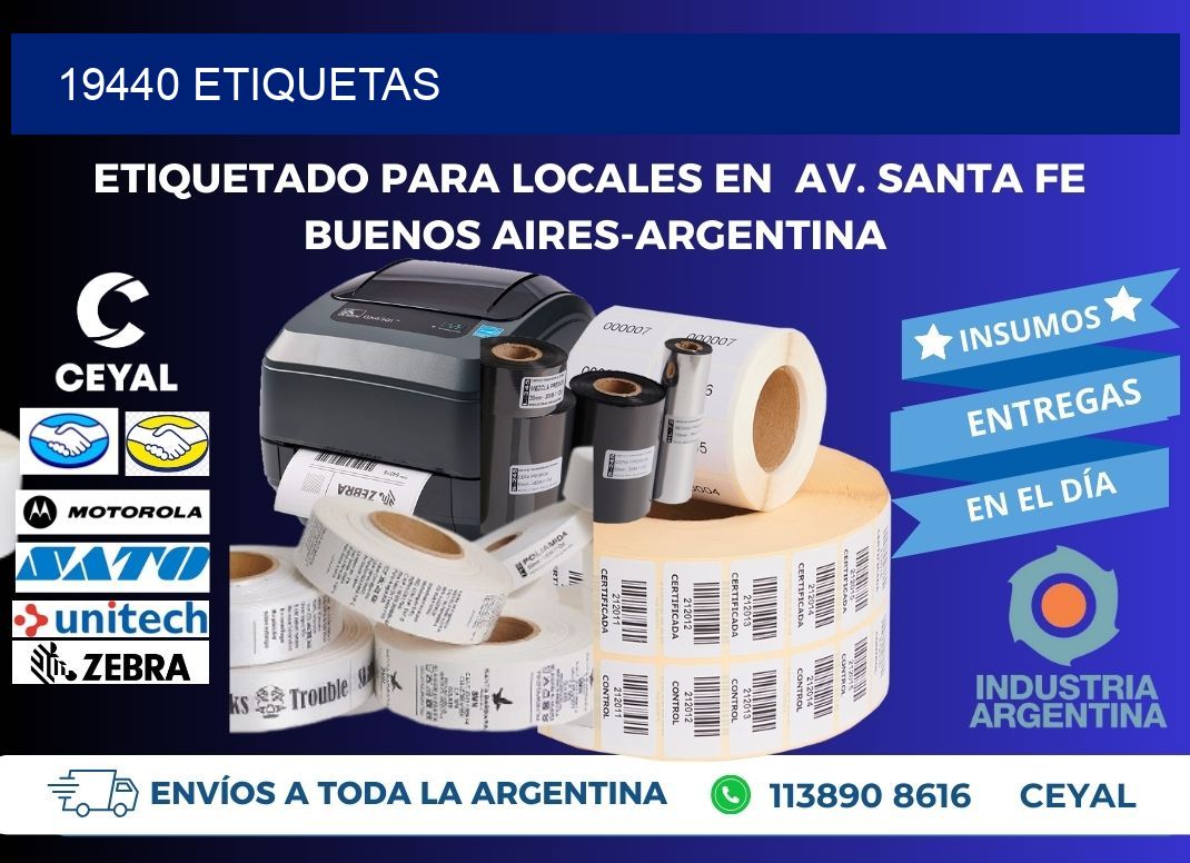 19440 ETIQUETAS