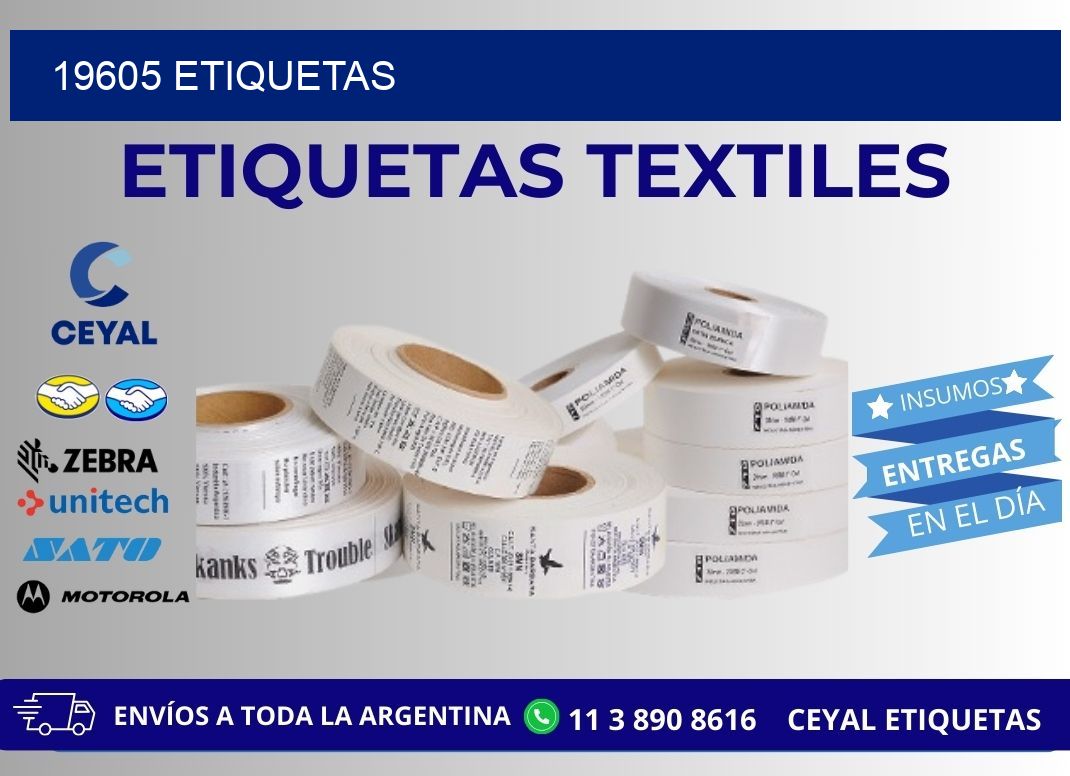 19605 ETIQUETAS