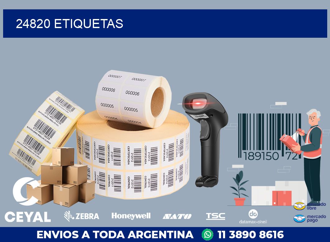 24820 ETIQUETAS