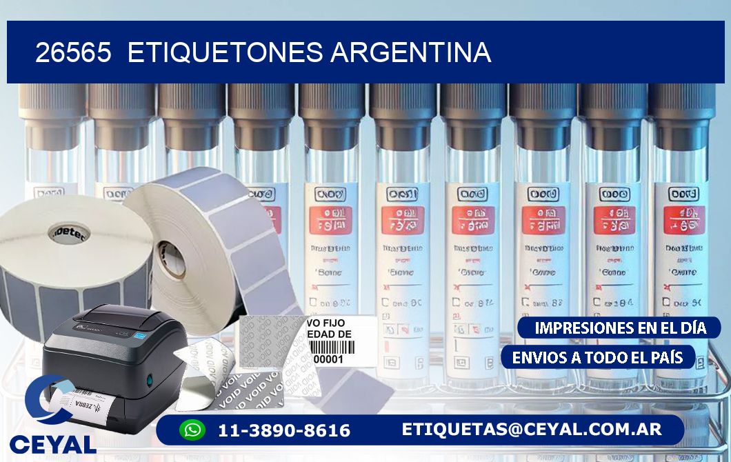26565  Etiquetones Argentina