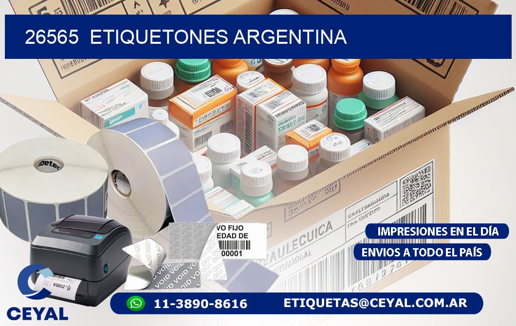 26565  Etiquetones Argentina