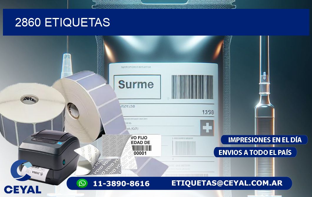 2860 ETIQUETAS