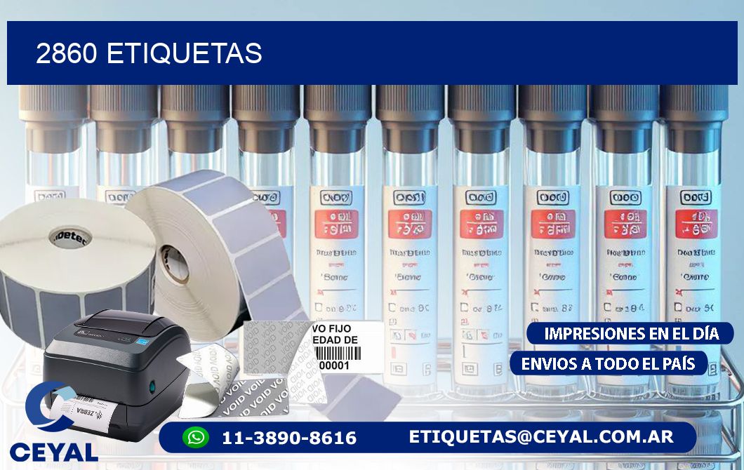 2860 ETIQUETAS