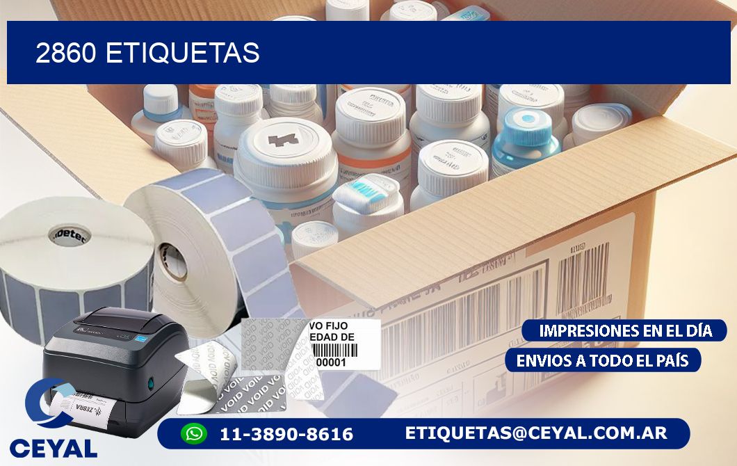 2860 ETIQUETAS