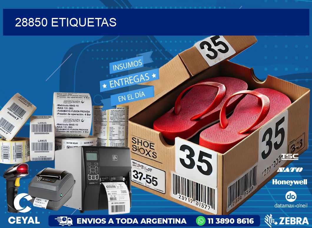 28850 ETIQUETAS