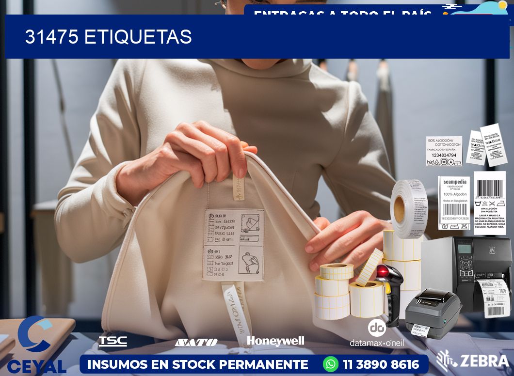 31475 ETIQUETAS