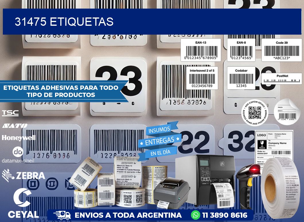 31475 ETIQUETAS