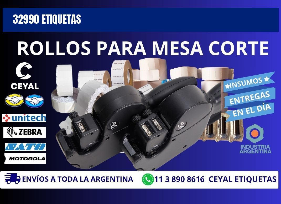 32990 ETIQUETAS