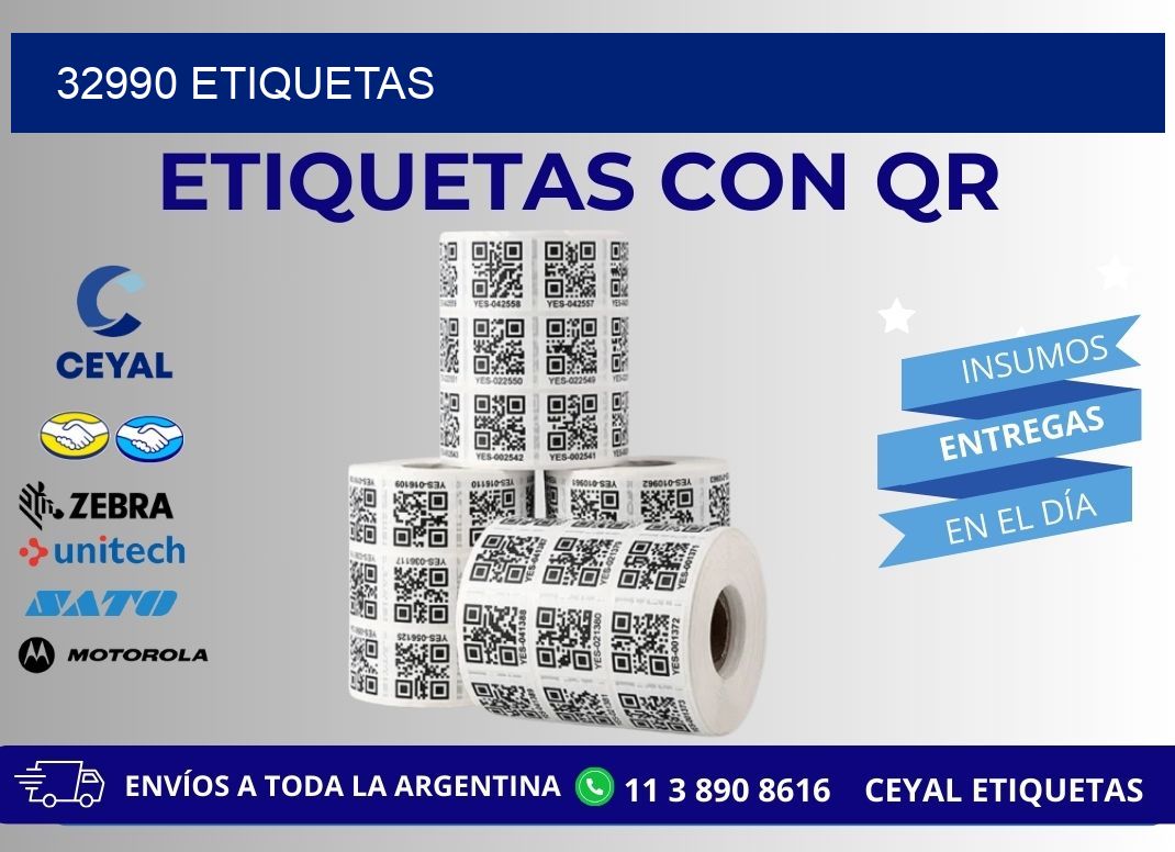 32990 ETIQUETAS