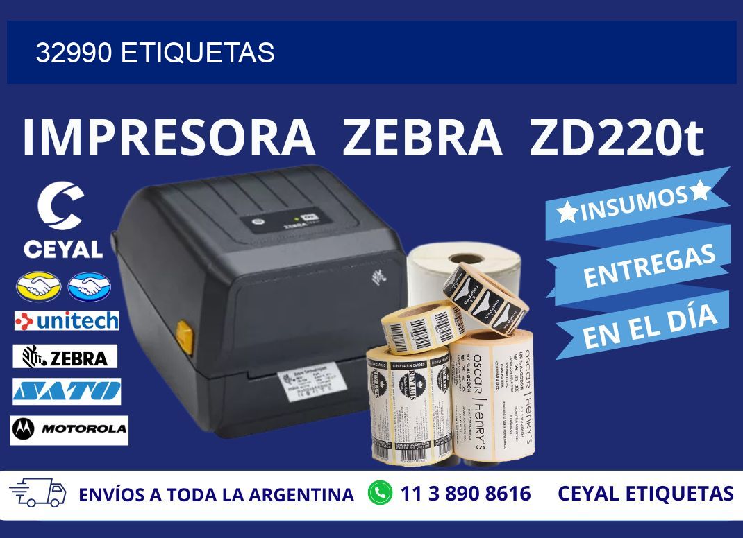 32990 ETIQUETAS