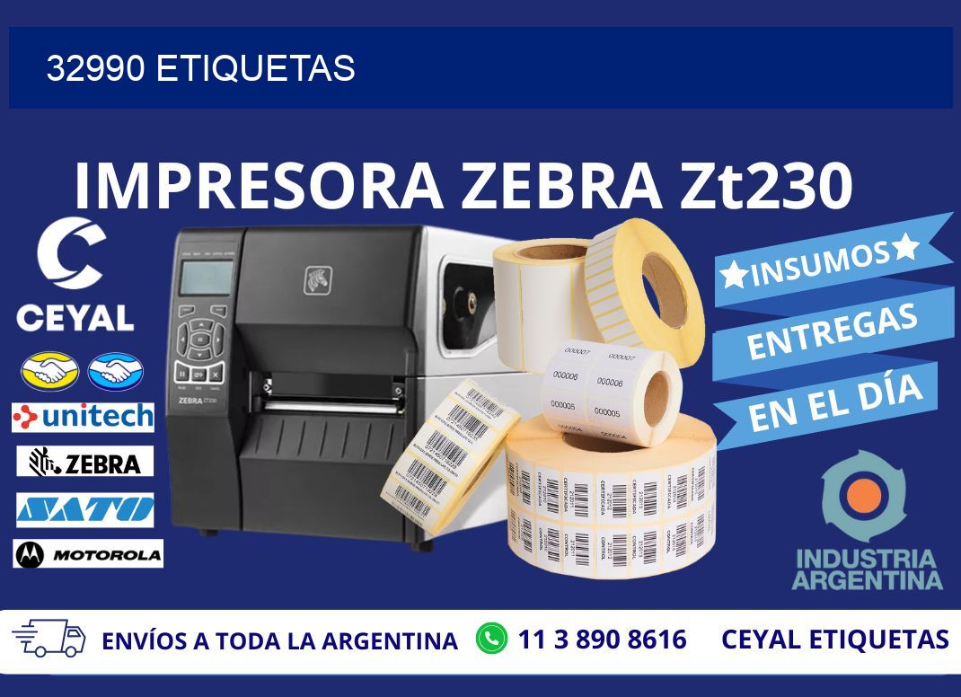 32990 ETIQUETAS