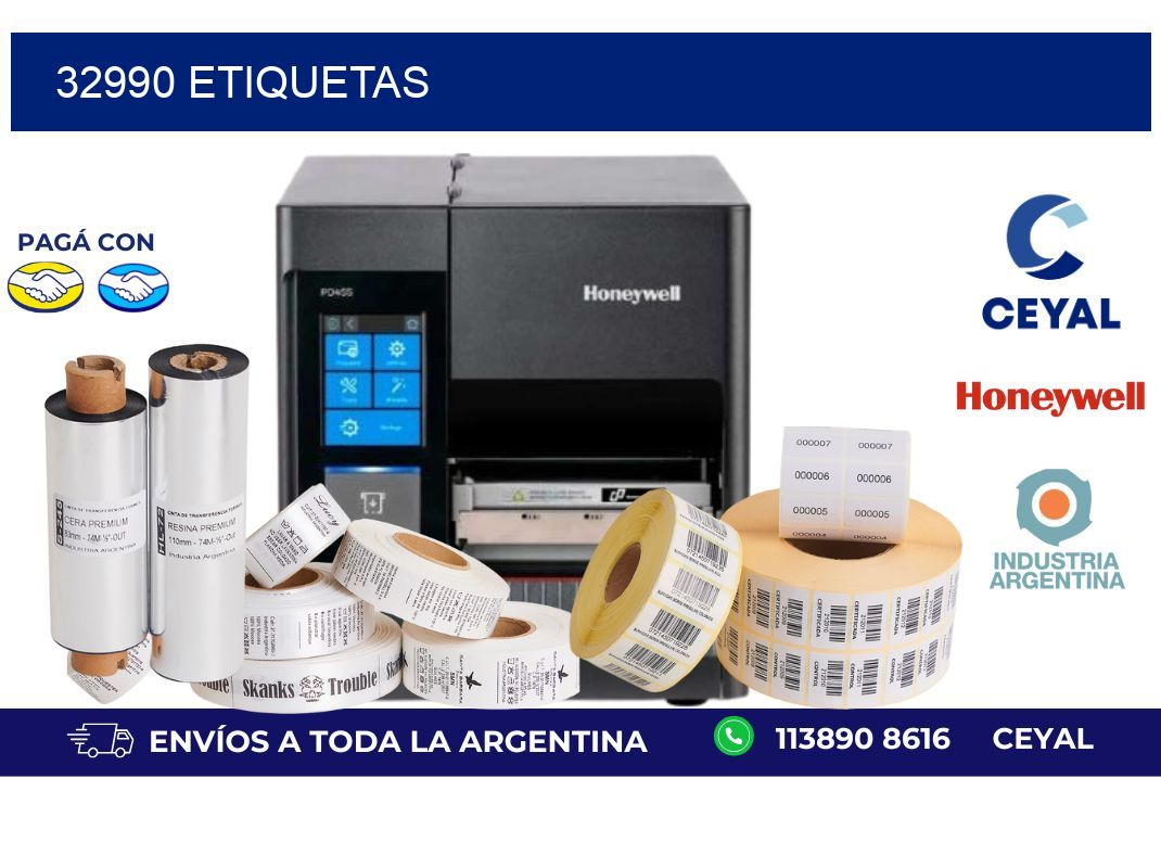 32990 ETIQUETAS