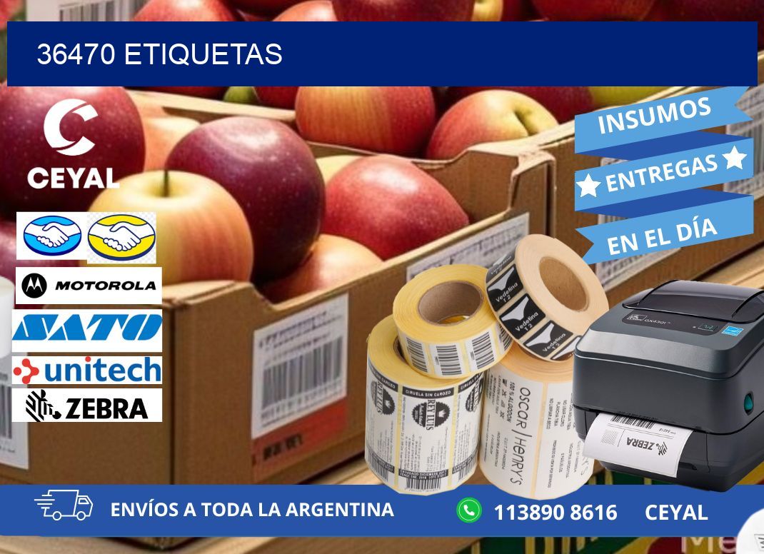 36470 ETIQUETAS
