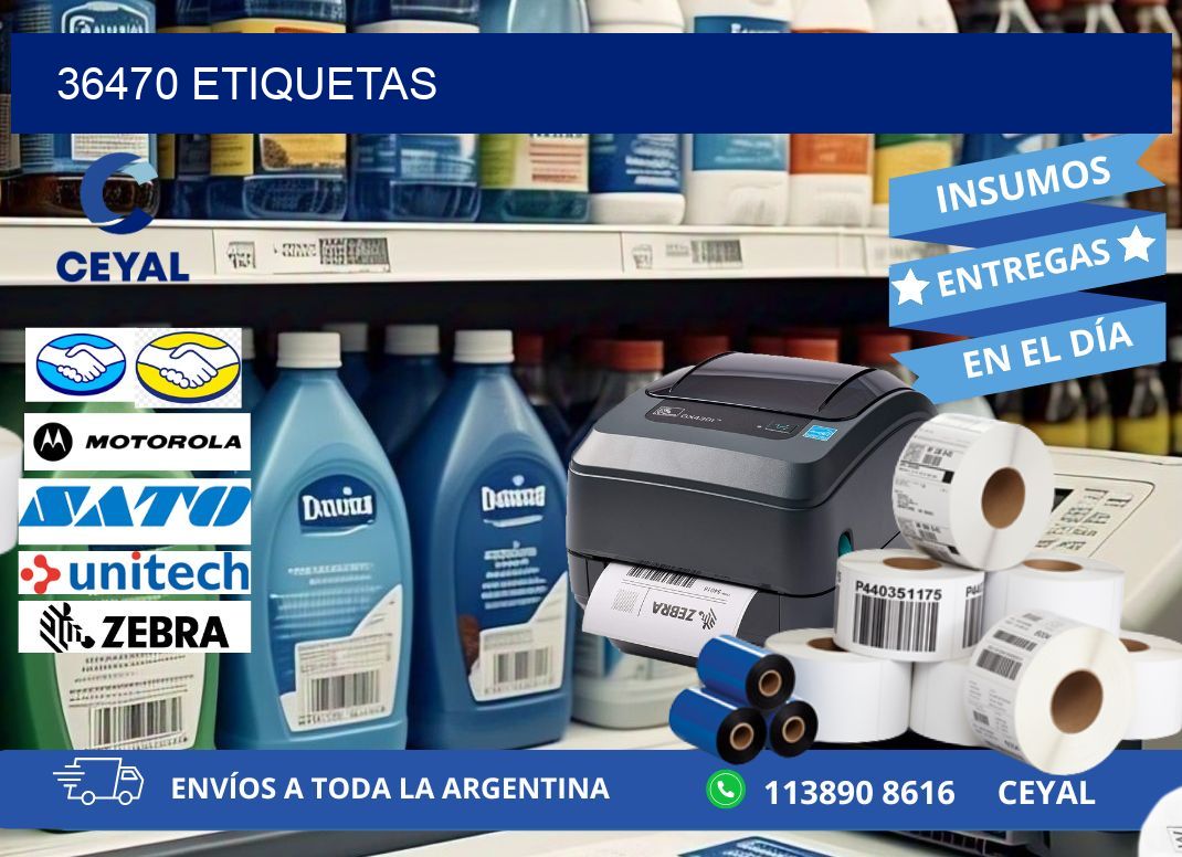 36470 ETIQUETAS