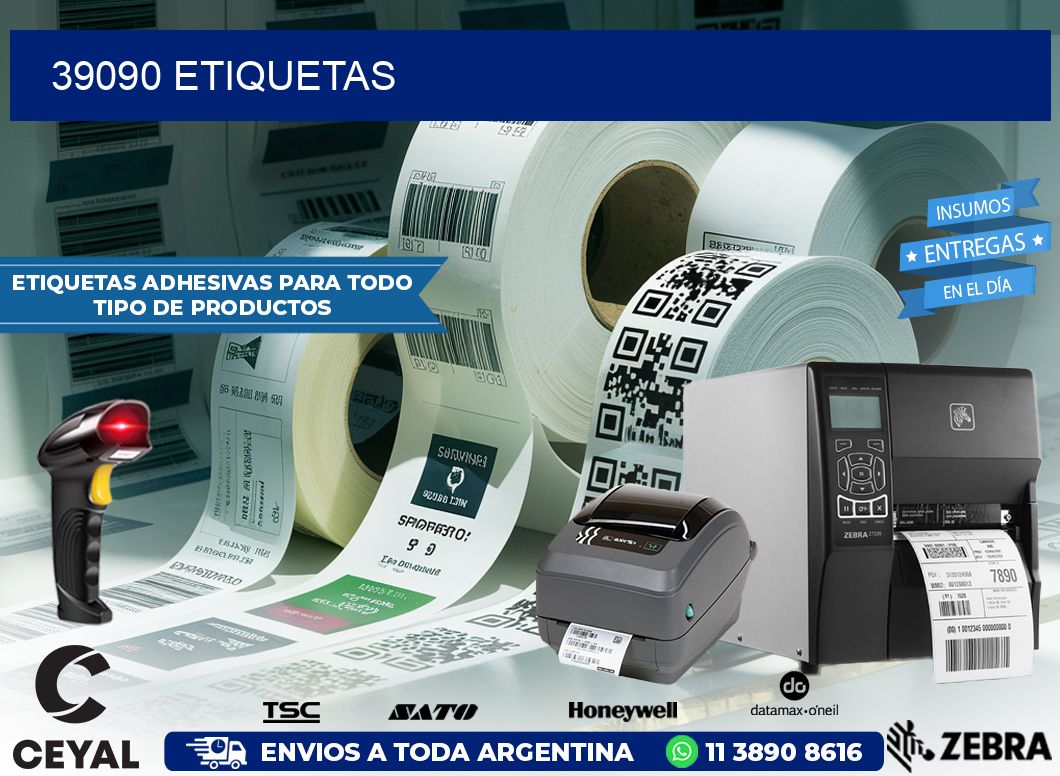 39090 ETIQUETAS