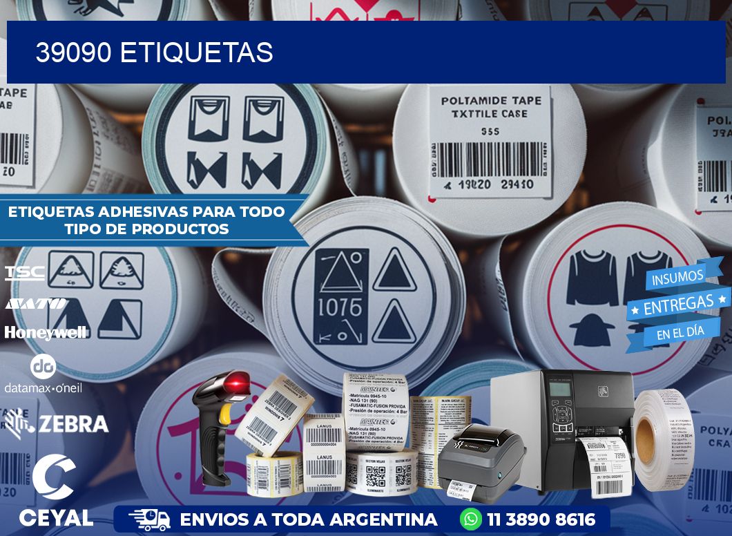 39090 ETIQUETAS