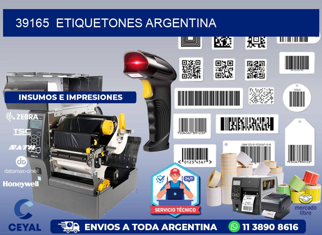 39165  Etiquetones Argentina