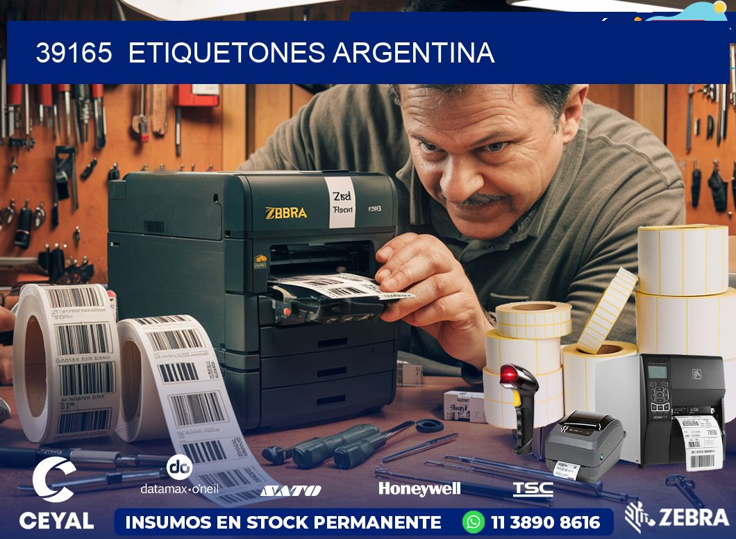 39165  Etiquetones Argentina