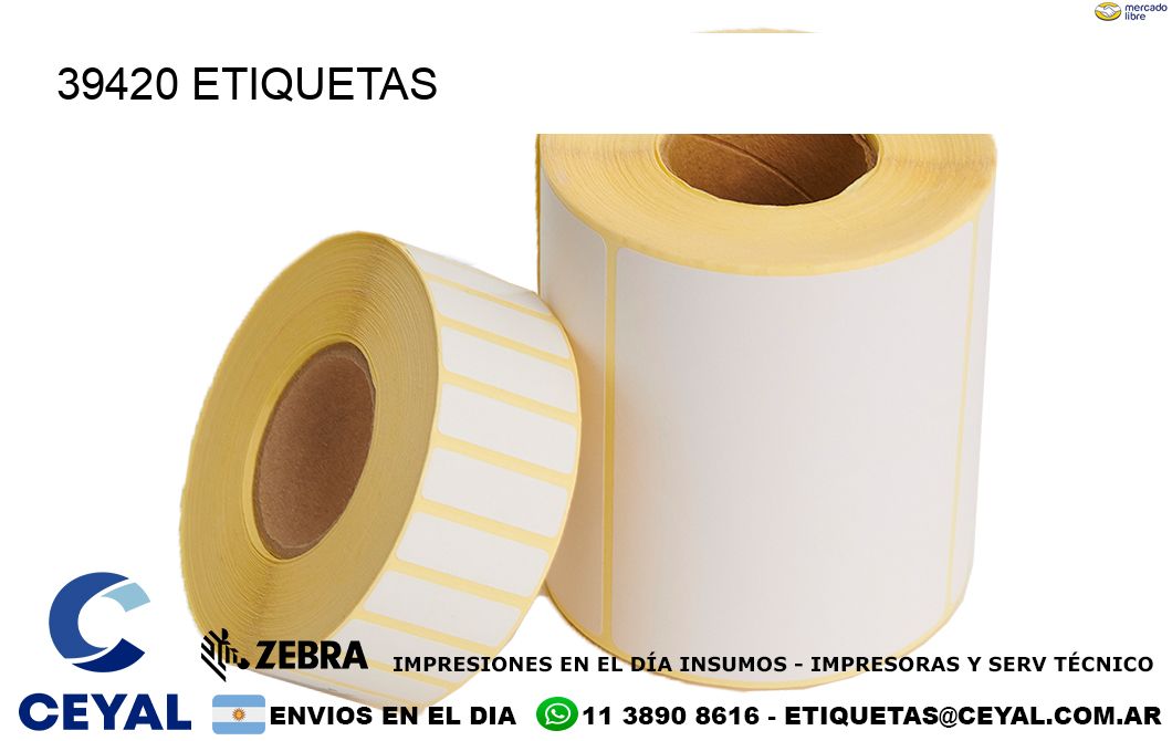 39420 ETIQUETAS