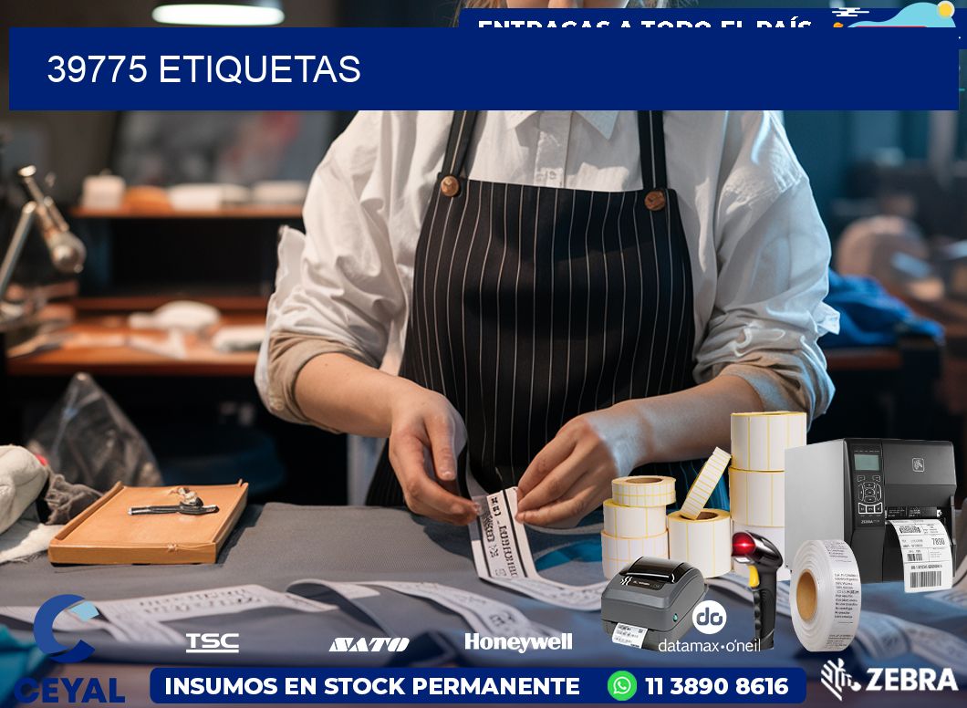 39775 ETIQUETAS