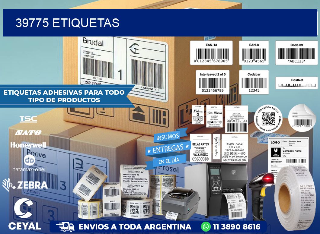 39775 ETIQUETAS
