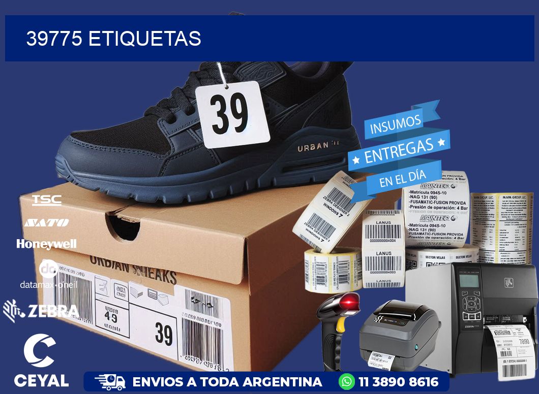 39775 ETIQUETAS